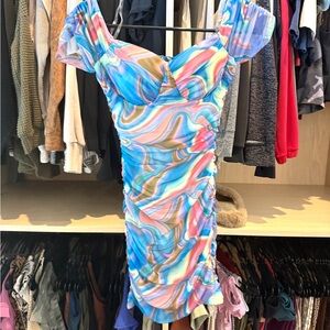 Privy Molded Cup Mini Dress